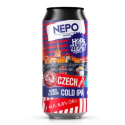 Nepomucen Hops Around the World: Czech Republic 500ml - Funky Fluid