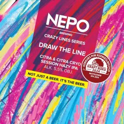 Nepomucen Crazy Lines Series: Draw the Line 500ml - Funky Fluid