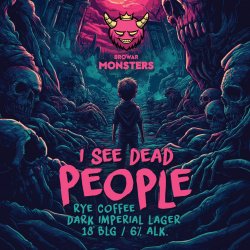 Monsters I See Dead People 500ml - Funky Fluid