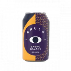 Brulo Sabro Galaxy DDH IPA 0.0% Vol. 24 x 33cl Dose - Pepillo