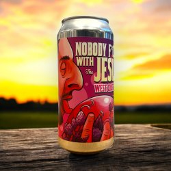 LA QUINCE W LAUGAR NOBODY F$&CK WOTH THE JESUS WEST COAST IPA 440ml - Hidden Beers