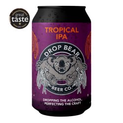 Drop Bear Tropical IPA - Low Alcohol IPA - Dry Drinker