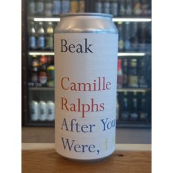 Beak x Faber & Faber  After You Were I Am  DDH Pale Ale - Clapton Craft