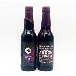 Nerd Brewing Arrow Operator X Neon Rapter  Stout  14.5% - Premier Hop