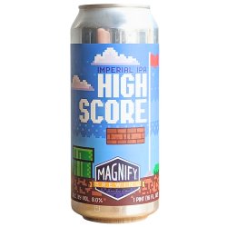 Magnify High Score New England DIPA 473ml (8%) - Indiebeer