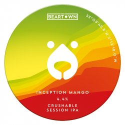 Beartown Brewery Inception Mango