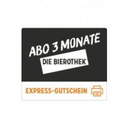 Die Bierothek® Express-Gutschein Abo 3 Monate - Die Bierothek