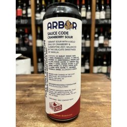 Arbor Ales Sauce Code Arbor Ales Sauce Code