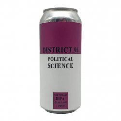 District 96 Beer Factory - Political Science - Dorst