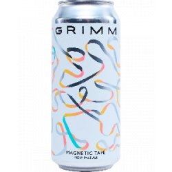 Grimm Artisanal Ales Brewery Magnetic Tape - Half Time