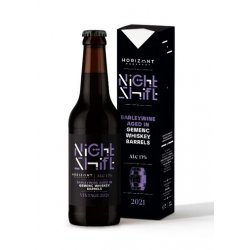 Night Shift Vintage 2021    Barley Wine Gemenc whisky hordóban érlelve - Horizont Brewing