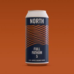 North Brewing Full Fathom 5 - Coffee and Coconut Porter 5.5% - North Brewing