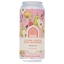 Vault City - Lychee, Pear & Rose Lemonade - Beerdome