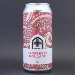 Vault City - Raspberry Roulade - 7% (440ml) - Ghost Whale