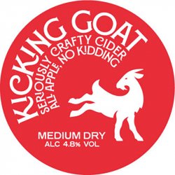 Kicking Goat Ciderworks Kicking Goat – Medium Dry