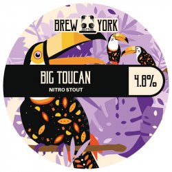 BREW YORK BREWERY Big Toucan (KEYKEG) 4.8% - Beer Paradise