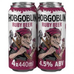 Hobgoblin Ruby Beer Cans 24x440ml - 365Drinks