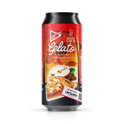 Funky Fluid Gelato: Szarlotka (collab Warszawski Festiwal Piwa) 500ml - Funky Fluid