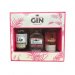 FLAVOURED GIN SELECTION 3X5CL GIFT SET (EG, Gordons, J.J Whitley) 