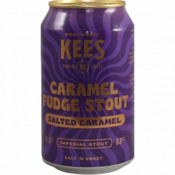 Brouwerij Kees  Caramel Fudge Stout - Salted Caramel