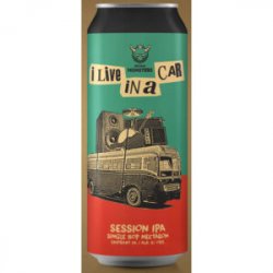 Monsters I LIVE IN A CAR  Single Hop Nectaron Session IPA - Sklep Impuls