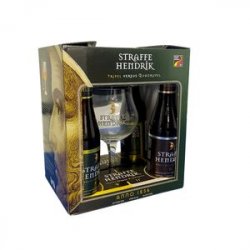 Kit presenteável Straffe Hendrik 4 garrafas + 1 taça - CervejaBox