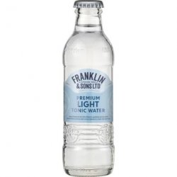 Franklins Light Tonic  200ml x 24 - Love Beer