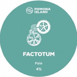 POMONA ISLAND BREW CO Factotum (KEYKEG) 4.0% - Beer Paradise