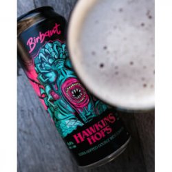 Birbant HAWKINS HOPS ULTRA-HOPPED WEST COAST DOUBLE IPA - Sklep Impuls