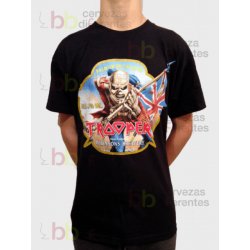 Camiseta TROOPER IRON MAIDEN - unisex - TALLA L - Cervezas Diferentes