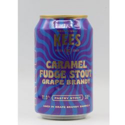 Kees - Caramel Fudge Stout Barrel Aged Grape Brandy - DeBierliefhebber