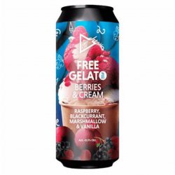 Funky Fluid Free Gelato: Berries & Cream