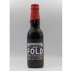 Nerdbrewing - Fold Double Vanilla Stout 2022 - DeBierliefhebber