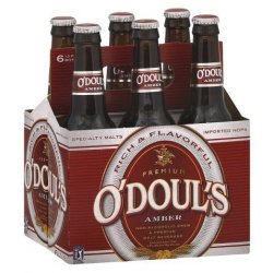 O'Doul's Amber Non-Alcoholic Beer 6 pack 12 oz. Bottle - Outback Liquors