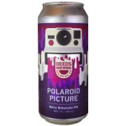 Deeds Brewing Polaroid Picture Berry Milkshake IPA 440mL ABV 7%  Australian Craft Beer - Hopshop