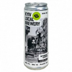 Kyiv Local Brewery Street Code Lager
