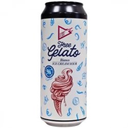 FUNKY FLUID FREE GELATO BIANCO Ice Cream Sour - Sklep Impuls