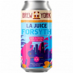 Brew York - LA Juice Forsyth - Left Field Beer