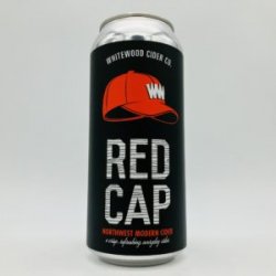 Whitewood Red Cap Session Cider Can - Bottleworks