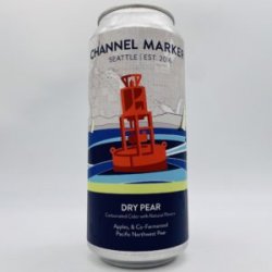 Channel Marker Dry Pear Cider Can - Bottleworks