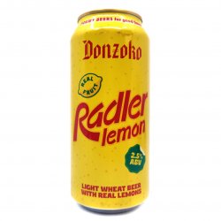 Donzoko Brewing Company Radler Lemon