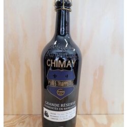Bières de Chimay Chimay Grande Réserve Fermentée En Barriques - Chêne Français, Chêne Américain, Calvados (05/2023)