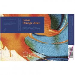 Commonwealth Brewing Company Loose Orange Juice