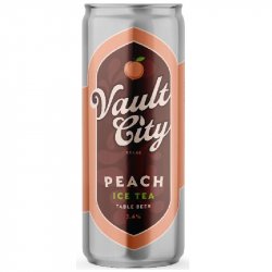 VAULT CITY BREWING Peach Iced Tea Table Sour 3.4% - Beer Paradise