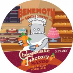 Cheesecake Factory Mango, Behemoth Brewing Company - Nisha Craft