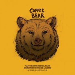 Coffee Bear, Hop Butcher For The World - Nisha Craft