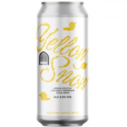 Vault City Brewing Yellow Snow, Lemon Drizzle Coconut Meringue Sour