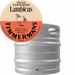 Timmermans  Peche Cardamome (15L A-Type Keg) - House of Ales