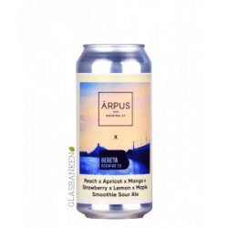 Arpus Brewing Co  Peach x Apricot x Mango x Strawberry x Lemon x Maple Smoothie Sour Ale - Glasbanken