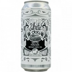 White Dog  WESTIE FOREVER - Rebel Beer Cans